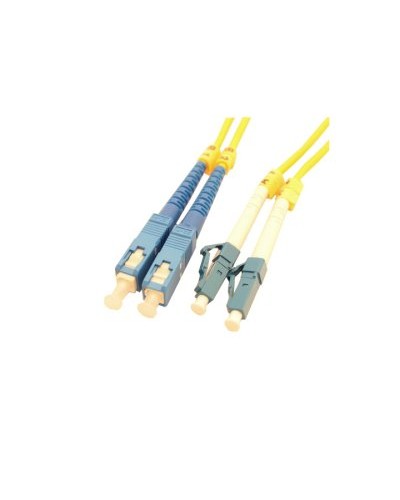 Патч-корд оптический дуплексный, ST/UPC-LC/UPC, SM, LSZH, 2 м LANMASTER LAN-2ST-2LC/SU-2.0 в Коврове Патч-корды и пигтейлы Pintop.ru