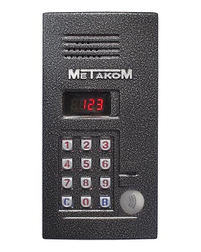 Блок вызова домофона Метаком MK2012-MFEV в Коврове Блоки вызова многоабонентные Pintop.ru