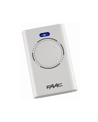 Брелок-передатчик 4-канальный Faac 787008 (белый) в Коврове Устройства радиоуправления для шлагбаумов и автоматики Pintop.ru
