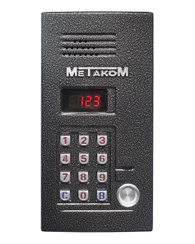 Блок вызова домофона Метаком MK2012-TM4EN в Коврове Блоки вызова многоабонентные Pintop.ru
