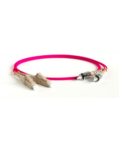 Патч-корд волоконно-оптический Hyperline FC-D2-504-SC/PR-SC/PR-H-3M-LSZH-MG в Коврове Патч-корды оптические Pintop.ru