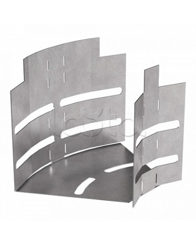 Угол горизонтальный изменяемый 0-45 градусов Стандарт 100х100 Промрукав (PR16.0984) в Коврове Аксессуары для лотков Pintop.ru