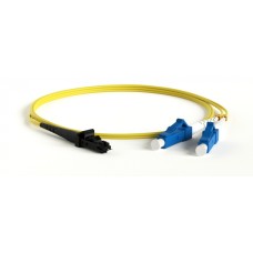 Патч-корд волоконно-оптический Hyperline FC-D2-9-MTRJM/UR-SC/UR-H-3M-LSZH-YL