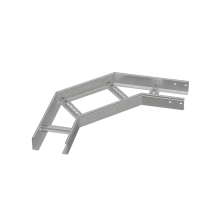 Угол лестничный горизонтальный 90 гр. 80х100х1,2 мм INOX304 N КМ-Профиль (LGL90-80-100-1.2 INOX304 N)