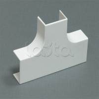 Тройник плавный стандарт TIA 60х40 мм Экопласт 76415R