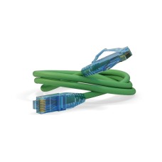 Патч-корд U/UTP Hyperline PC-LPM-UTP-RJ45-RJ45-C6-0.5M-LSZH-GN