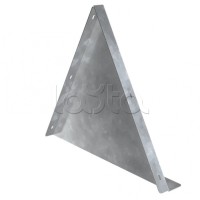 Заглушка двускатной крышки лотка осн. 400мм IEK (CKD50D-ZK-400)