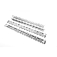 Шина монтажная 23х73 с держателем для шкафов EMS высота/ширина/глубина 400 мм Elbox EMS-RM-73.23.400