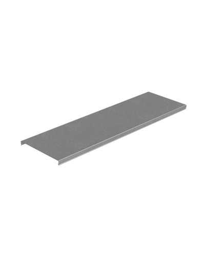 Крышка лотка 200х0,6 L2000 мм ПЛЮС INOX304 КМ-Профиль (KLplus200-0.6-2000 INOX304) в Коврове Аксессуары для лотков Pintop.ru