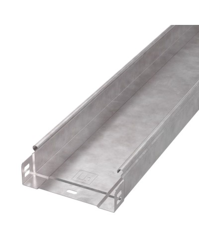 Лоток неперфорированный Стандарт HDZ 150х50х3000 (1,0 мм) (6 м/уп) Промрукав (PR16.4098) в Коврове Кабельные лотки Pintop.ru