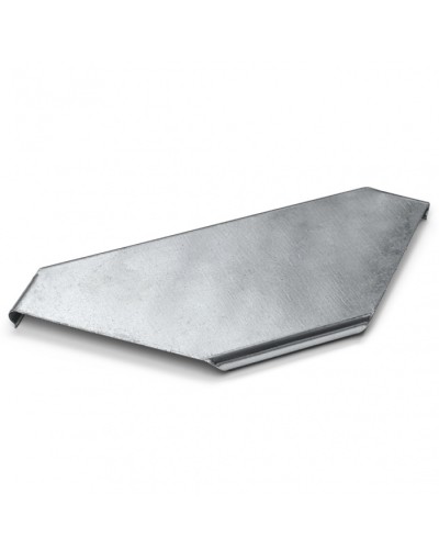 Крышка плоского угла 45° 100x15 (0,7) ПожТехКабель (550-002) в Коврове Аксессуары для лотков Pintop.ru