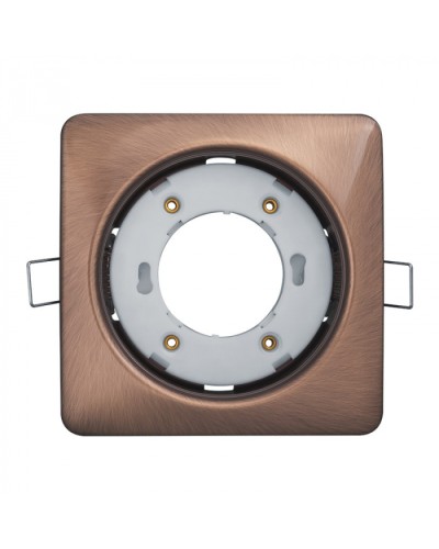 Светильник Navigator 93 024 NGX-S2-006-GX53 (Квадрат черненая медь) в Коврове Светильники Pintop.ru