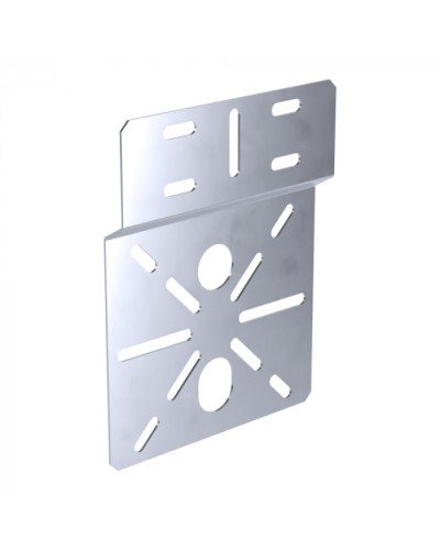 Монтажная пластина для ЭМК Стандарт INOX (AISI 316) 195х150 Промрукав (PR16.3813) в Коврове Аксессуары для лотков Pintop.ru