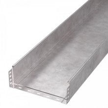 Лоток неперфорированный Стандарт HDZ 300х100х3000 (0,8 мм) (6 м/уп) Промрукав (PR16.1213)