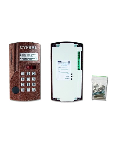 Блок вызова видеодомофона на 100 абонентов Цифрал CCD-2094.1M/РК в Коврове Вызывные аудиопанели малоабонентные Pintop.ru