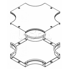 Крышка DPX на ответвитель крестообразный осн. 200 DKC 38064