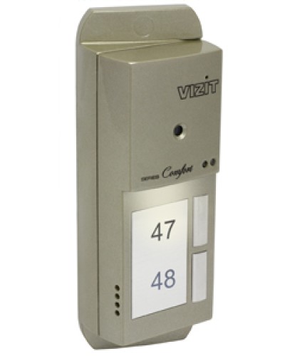 Блок вызова домофона Vizit БВД-405CP-2 в Коврове Блоки вызова многоабонентные Pintop.ru