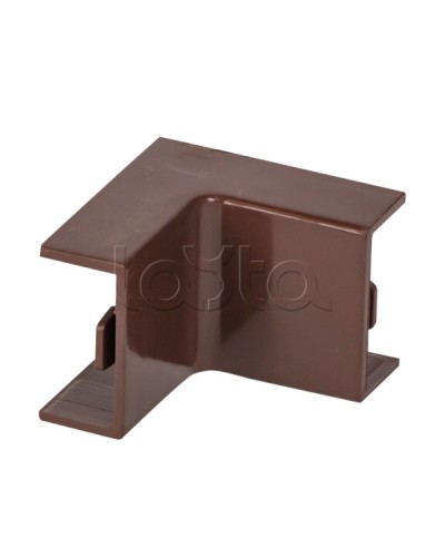 Угол внутренний (20х10) (4 шт) темное дерево EKF-Plast (ibd-20-10x4) в Коврове Аксессуары для кабель-канала Pintop.ru