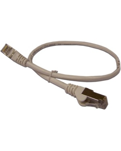 Патч-корд RJ45 - RJ45, 4 пары, FTP, категория 6, 3 м, серый LANMASTER LAN6-S45-45-3.0-GY в Коврове Патчкорды (медные) Pintop.ru