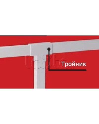 Тройник IM 40x17 DKC 00541R в Коврове Аксессуары для кабель-канала Pintop.ru