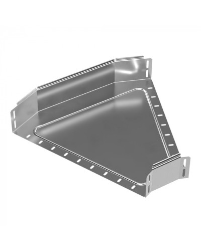 Угол горизонтальный 45 градусов Стандарт INOX (AISI 304) 500х100 Промрукав (PR16.3421) в Коврове Аксессуары для лотков Pintop.ru