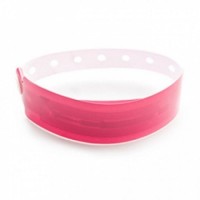 Браслет IronLogic IL-25EP, одноразовый, мягкий ПВХ (розовый)