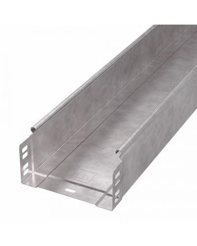 Лоток неперфорированный Стандарт HDZ 150х80х3000 (0,7 мм) (6 м/уп) Промрукав (PR16.1209) в Коврове Кабельные лотки Pintop.ru