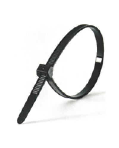 Хомут кабельный 7,6x400 мм, черный (100 шт/уп) Экопласт 45405BL в Коврове Стяжки-хомуты Pintop.ru