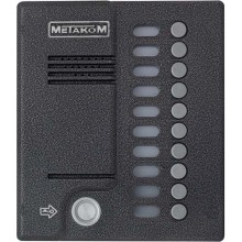 Блок вызова домофона Метаком MК10.2-TM4EN
