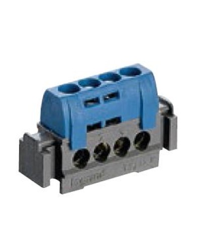 Клеммник синий 4х1.5-16 мм2 LEGRAND 004840 в Коврове Клеммные колодки Pintop.ru