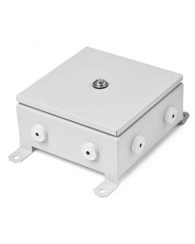 Коробка монтажная огнестойкая металлическая герметичная КМОМГ (8к х 10мм) 150х150х60 IP 54 (6 вводов) ПожТехКабель (076-451) в Коврове Распределительные коробки Pintop.ru