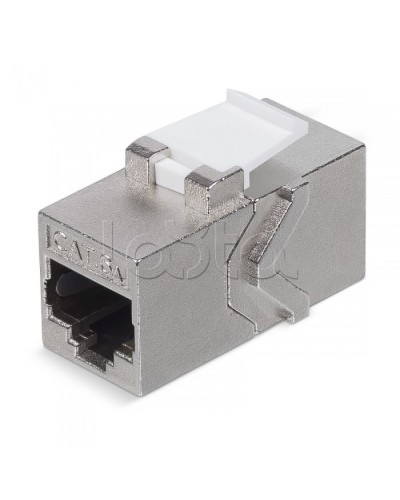 Адаптер проходной RJ45-RJ45 Cabeus CA-8p8c-C6a-SH в Коврове Проходные адаптеры Pintop.ru