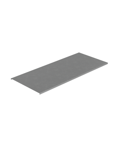 Крышка лотка 500х1,0 L2500 мм ПЛЮС INOX304 КМ-Профиль (KLplus500-1.0-2500 INOX304) в Коврове Аксессуары для лотков Pintop.ru