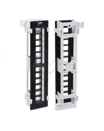 Патч-панель настенная 12 портов без модулей Cabeus (PLB-12-WL) в Коврове Патч панель Pintop.ru