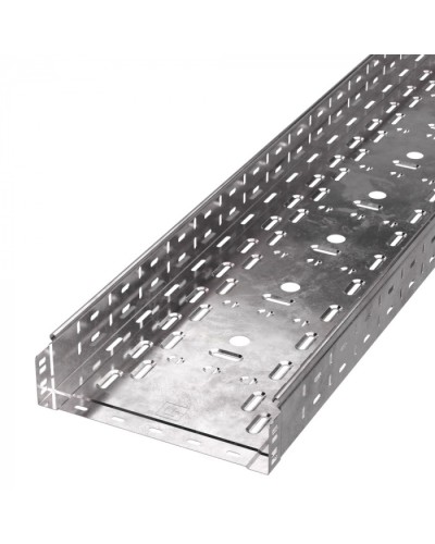 Лоток перфорированный Стандарт 300х80х3000 (1,0 мм) (6 м/уп) Промрукав (PR16.2307) в Коврове Кабельные лотки Pintop.ru