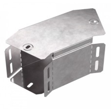 Угол горизонтальный 45 градусов с крышкой Стандарт 100х100 Промрукав (PR16.0425)