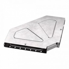 Угол горизонтальный 90 градусов с крышкой Стандарт 400х50 Промрукав (PR16.0622)