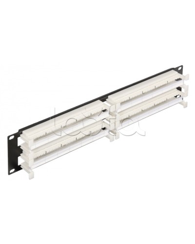 Патч-панель 2U 200 пар NIKOMAX (NMC-RB110-200) в Коврове Кроссовое оборудование тип 110 Pintop.ru