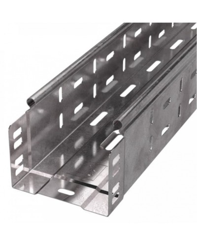Лоток перфорированный Стандарт 100х80х3000 (0,7 мм) (6 м/уп) Промрукав (PR16.0003) в Коврове Кабельные лотки Pintop.ru