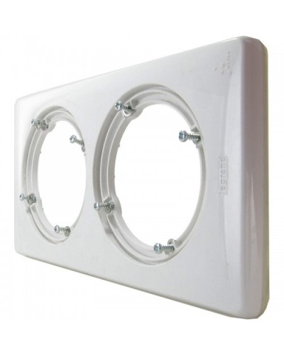 Рамка 2 поста IP44, белая Celiane Legrand 069072 в Коврове Аксессуары для кабель-канала Pintop.ru