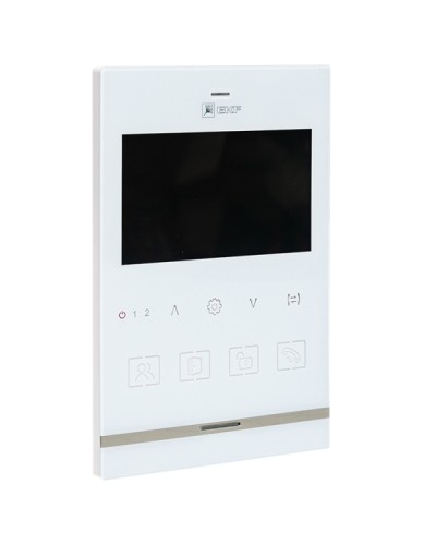 Видеодомофон IPV-01 бел. 4TFT 4пр. 2 канала IP20 EKF (int-ipv-01) в Коврове Абонентские видеоустройства Pintop.ru