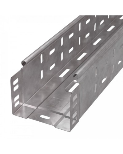 Лоток перфорированный Стандарт HDZ 100х80х3000 (0,7 мм) (6 м/уп) Промрукав (PR16.1228) в Коврове Кабельные лотки Pintop.ru