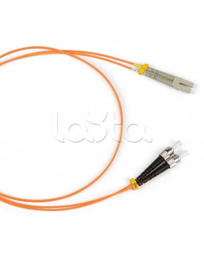 Патч-корд оптический LANMASTER LAN-ST-SC/SA-0.5 в Коврове Патч-корды и пигтейлы Pintop.ru