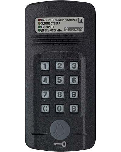 Блок вызова Метаком МК2008.2-RFE Версия 2 в Коврове Блоки вызова многоабонентные Pintop.ru