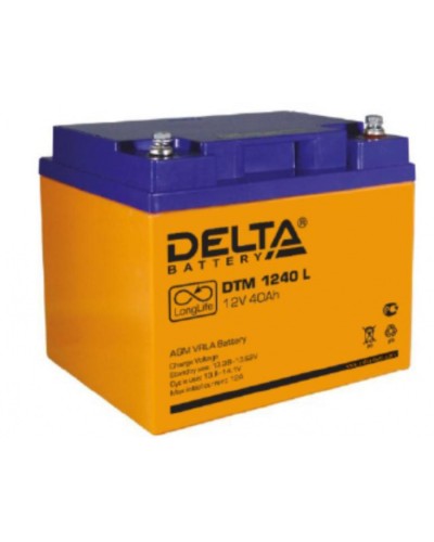Аккумулятор свинцово-кислотный Delta DTM 1240 L в Коврове Электротехническое оборудование Pintop.ru