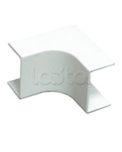 Угол внутренний плавный стандарт TIA 20х12,5 мм Экопласт 72114R в Коврове Аксессуары для кабель-канала Pintop.ru