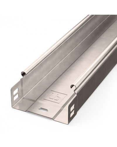 Лоток неперфорированный Стандарт INOX (AISI 409) 100х50х3000 (0,7 мм) (6 м/уп) Промрукав (PR16.2389) в Коврове Кабельные лотки Pintop.ru