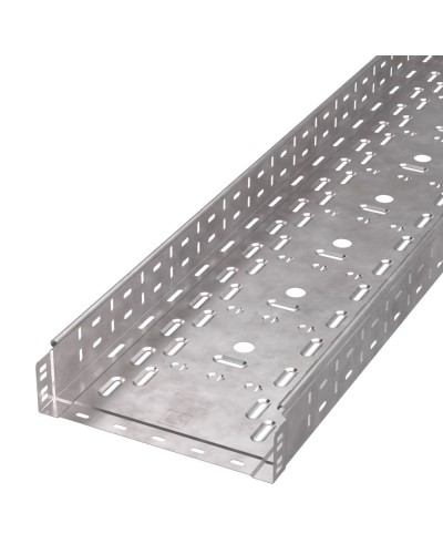 Лоток перфорированный Стандарт HDZ 300х80х3000 (1,0 мм) (6 м/уп) Промрукав (PR16.2468) в Коврове Кабельные лотки Pintop.ru