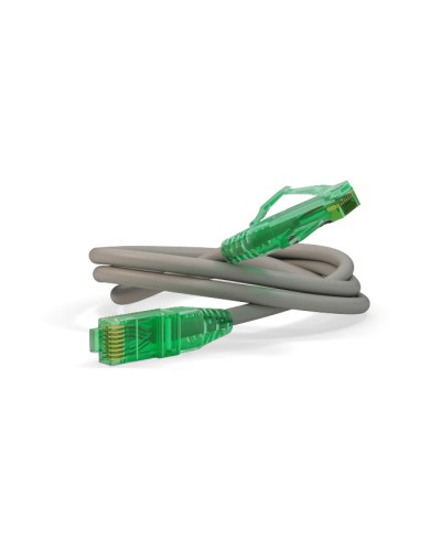 Патч-корд Hyperline PC-LPM-UTP-RJ45-RJ45-C6a-0.5M-LSZH-GY в Коврове Патчкорды (медные) Pintop.ru