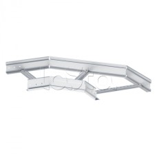 Угол 90 градусов горизонтальный лестничный усиленный 100x400 мм (2 мм) EKF (gltp90100400-2)